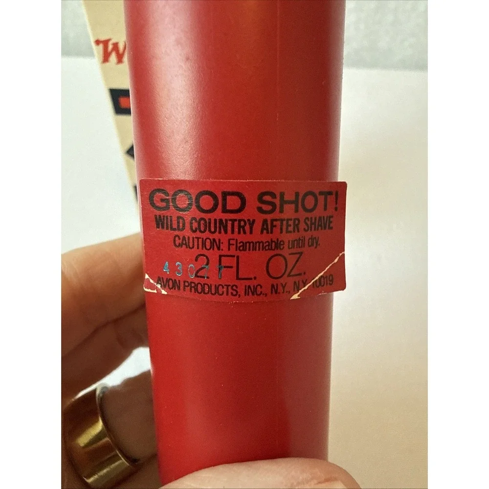 Vintage Avon Good Shot Winchester Super X After Shave Bottle 2oz With Box